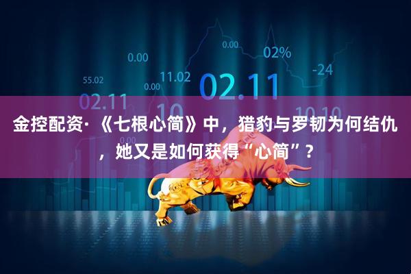 金控配资· 《七根心简》中，猎豹与罗韧为何结仇，她又是如何获得“心简”？