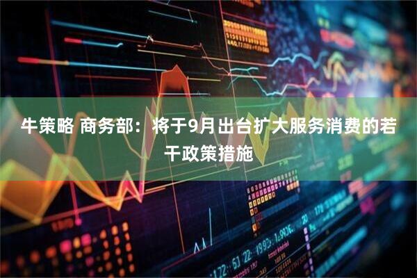 牛策略 商务部：将于9月出台扩大服务消费的若干政策措施