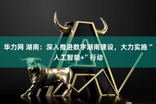 华力网 湖南：深入推进数字湖南建设，大力实施“人工智能+”行动